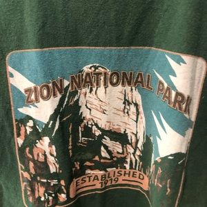 Zion National Park Tee, Size Small
